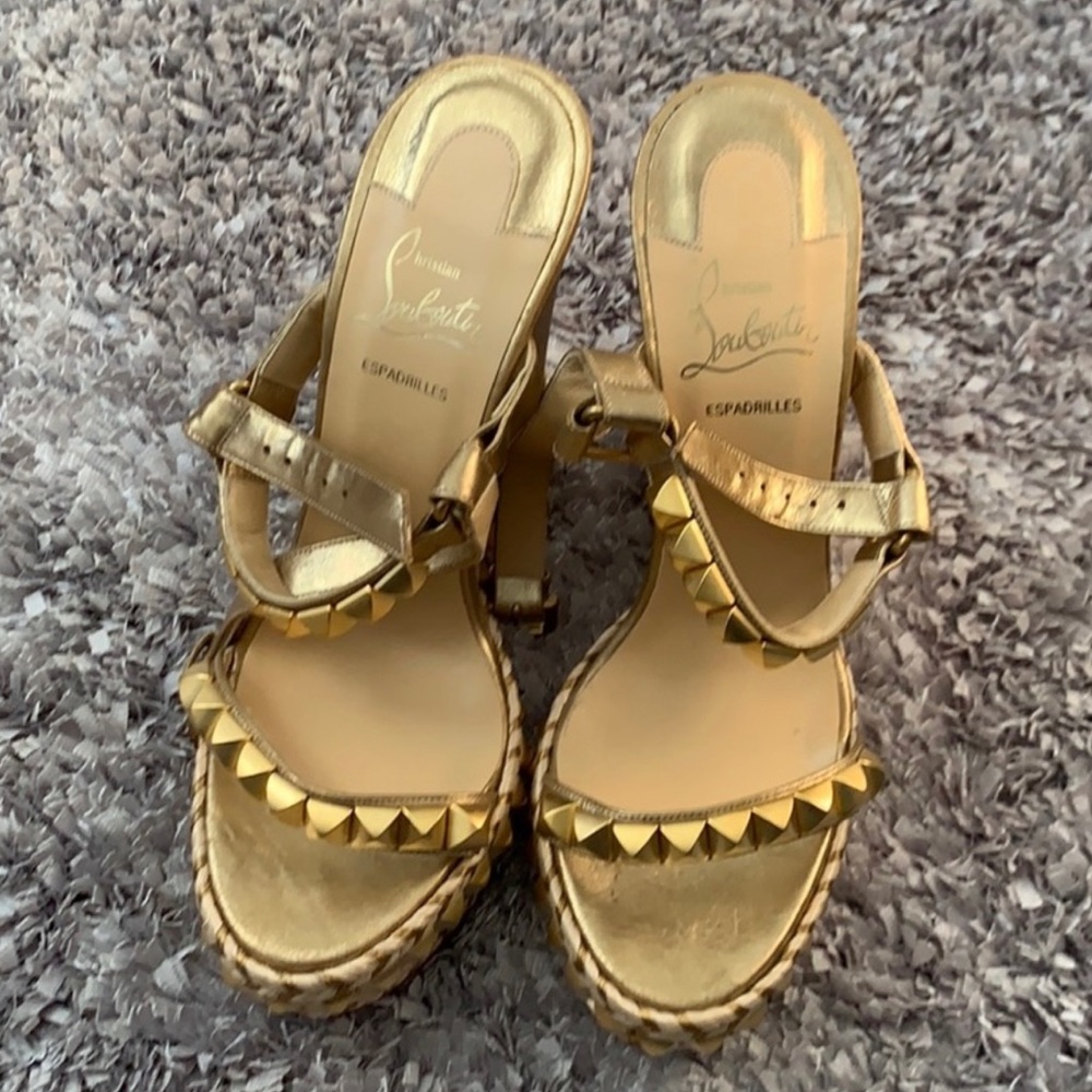Christian Louboutin Wedges size 38